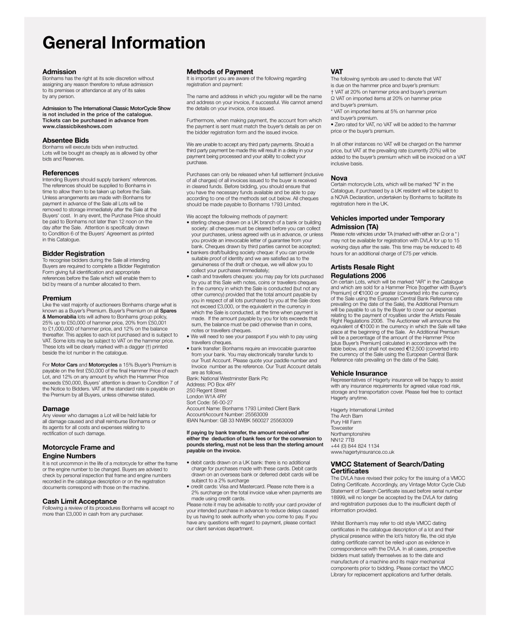 The Classic MotorCycle Preview Pages