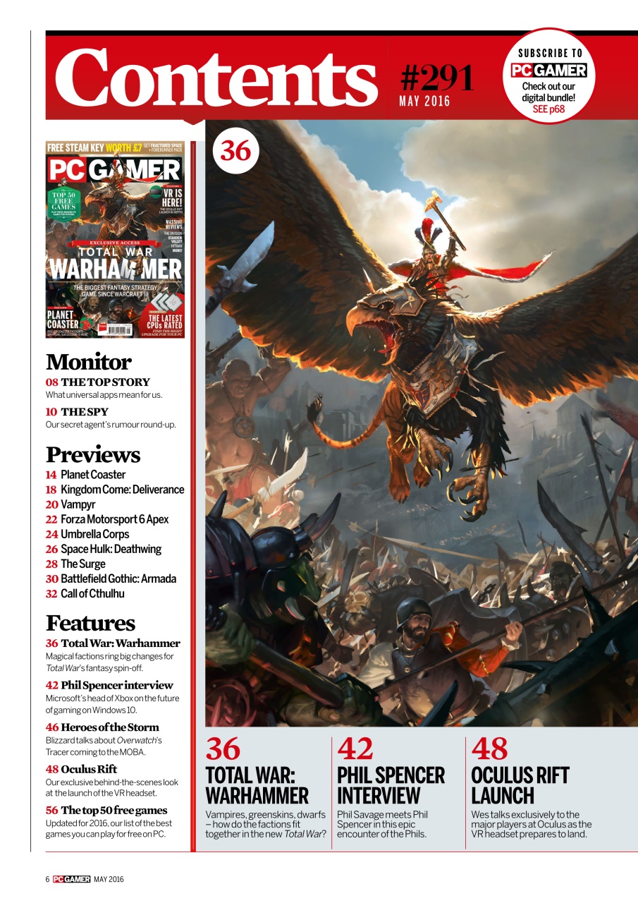 PC Gamer (UK Edition) Preview Pages