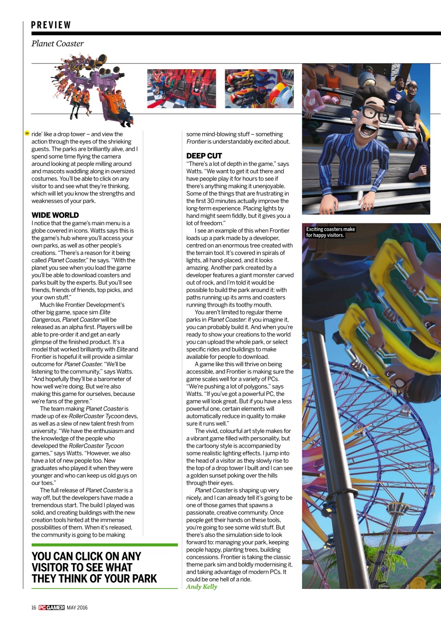 PC Gamer (UK Edition) Preview Pages