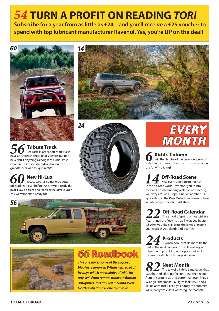 Overlander 4X4 Preview Pages