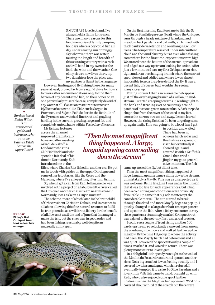 Trout & Salmon Preview Pages