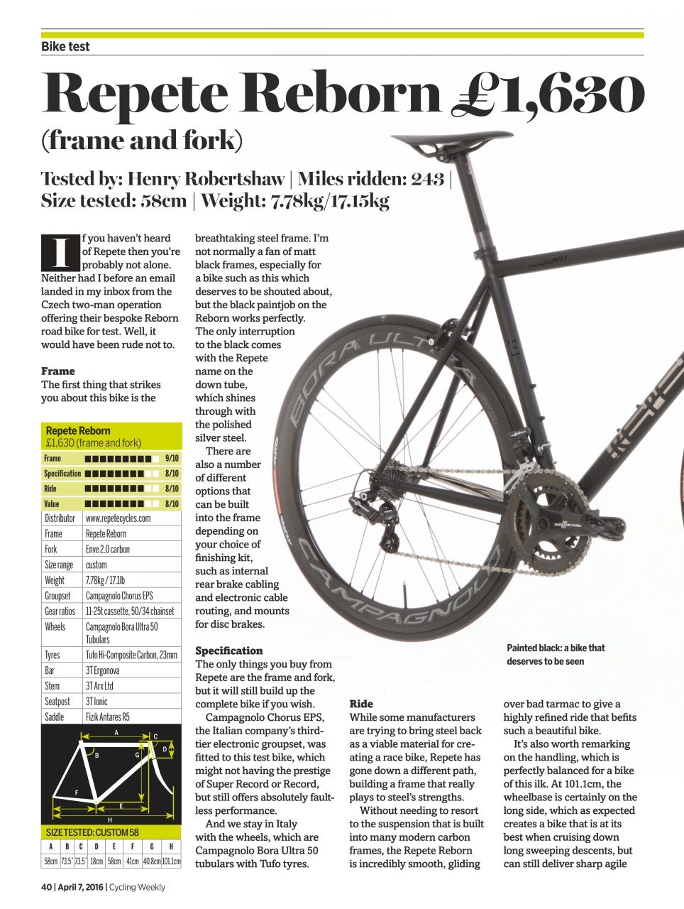 Cycling Weekly Preview Pages