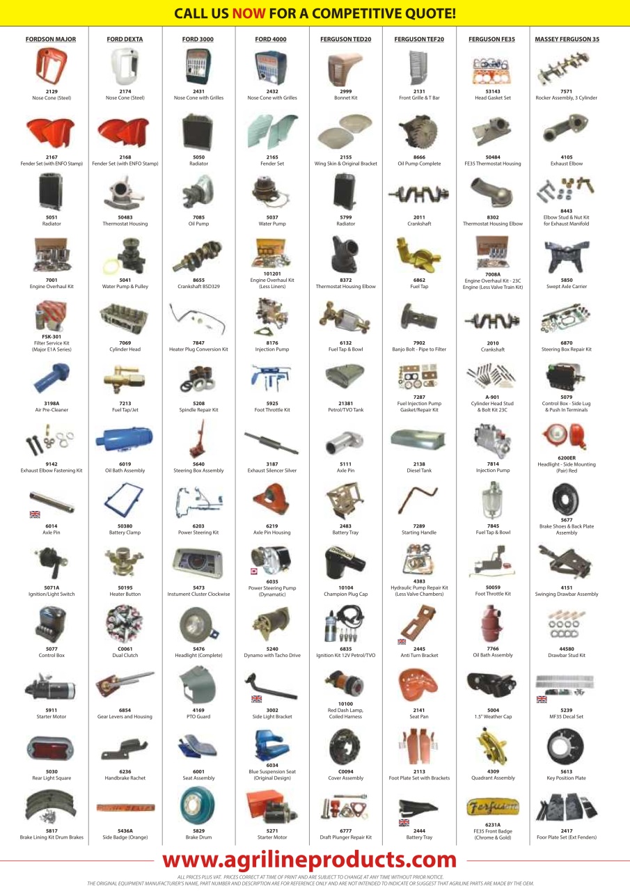 Tractor & Machinery Preview Pages