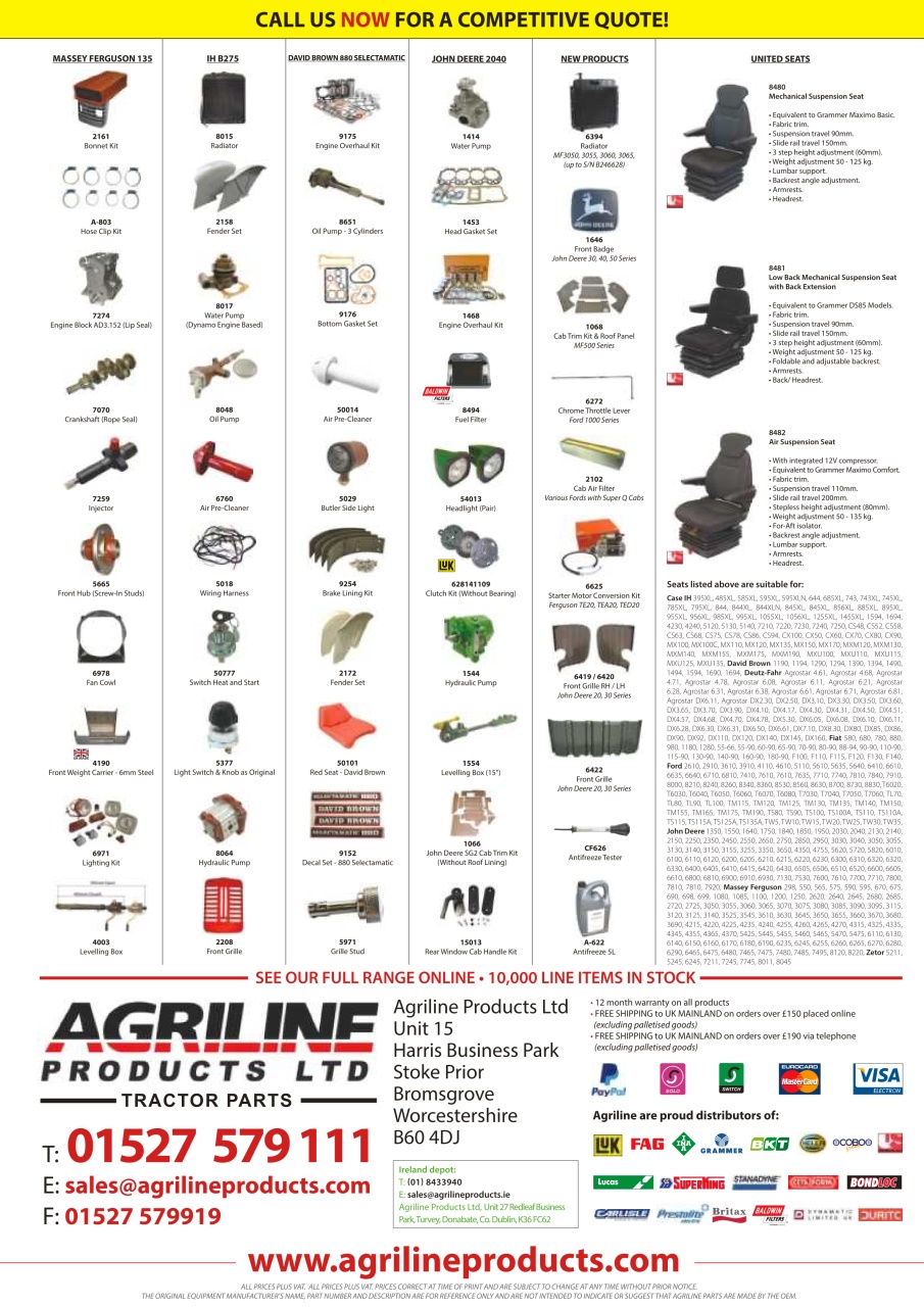 Tractor & Machinery Preview Pages