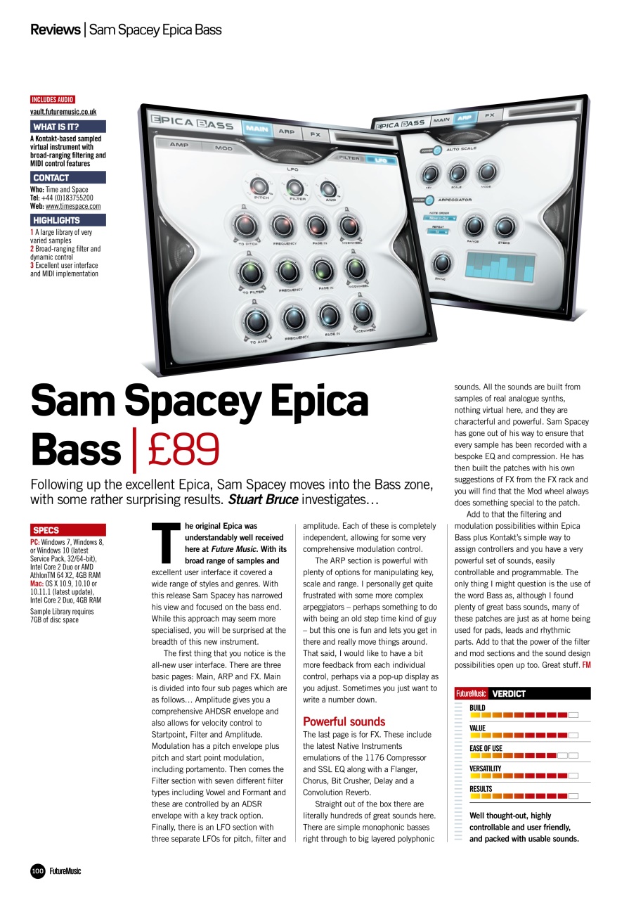 Future Music Preview Pages