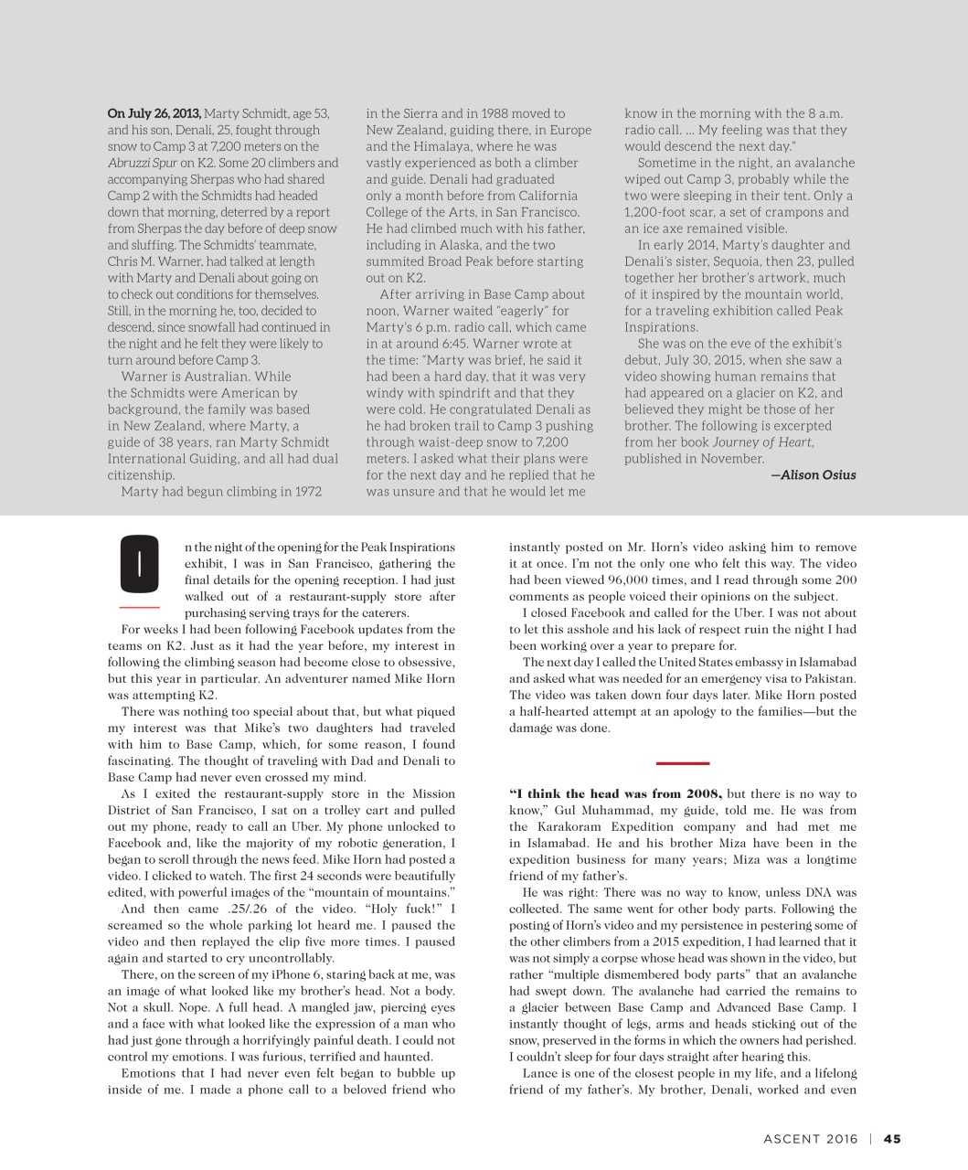 Rock and Ice Preview Pages