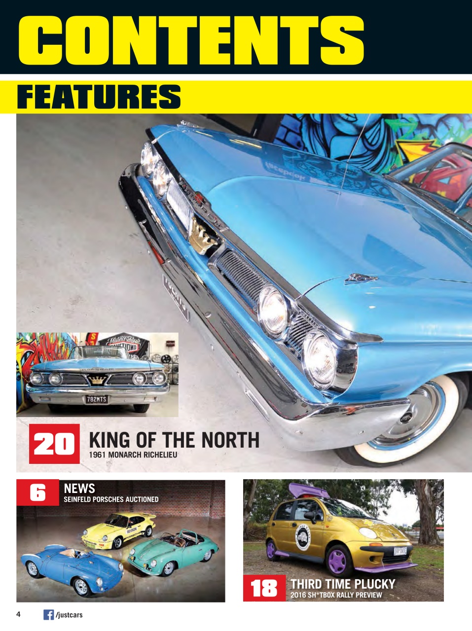 JUST CARS Preview Pages
