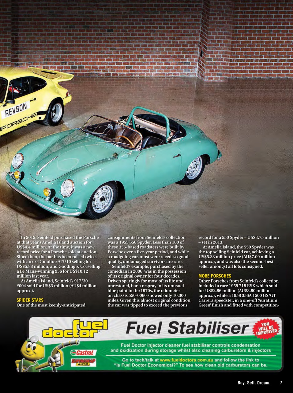 JUST CARS Preview Pages
