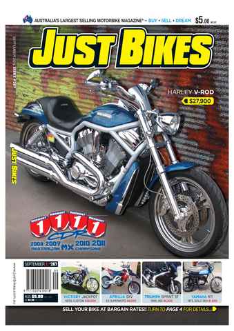 JUST BIKES issue JUST BIKES Sept Issue 267