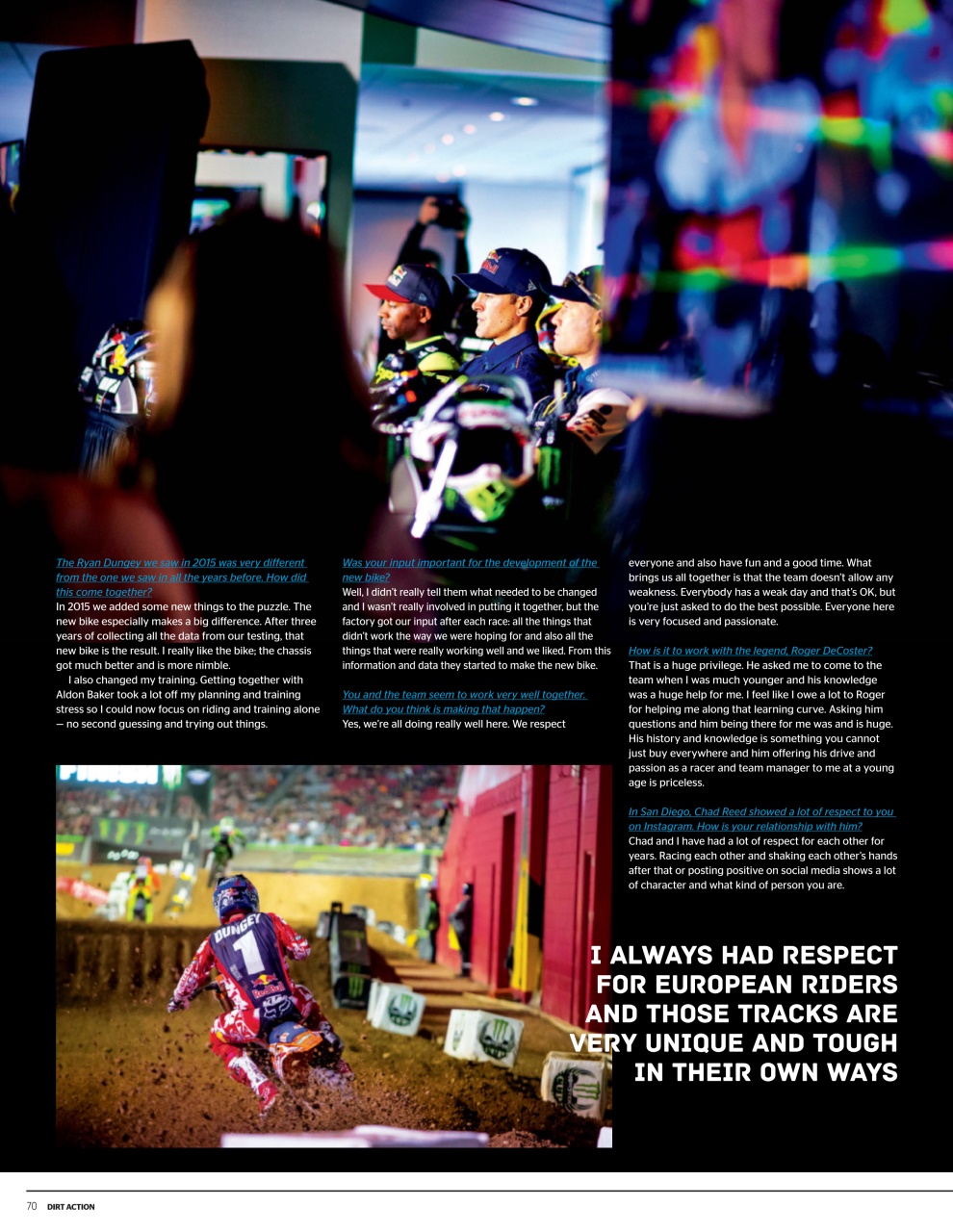 Dirt Action Preview Pages