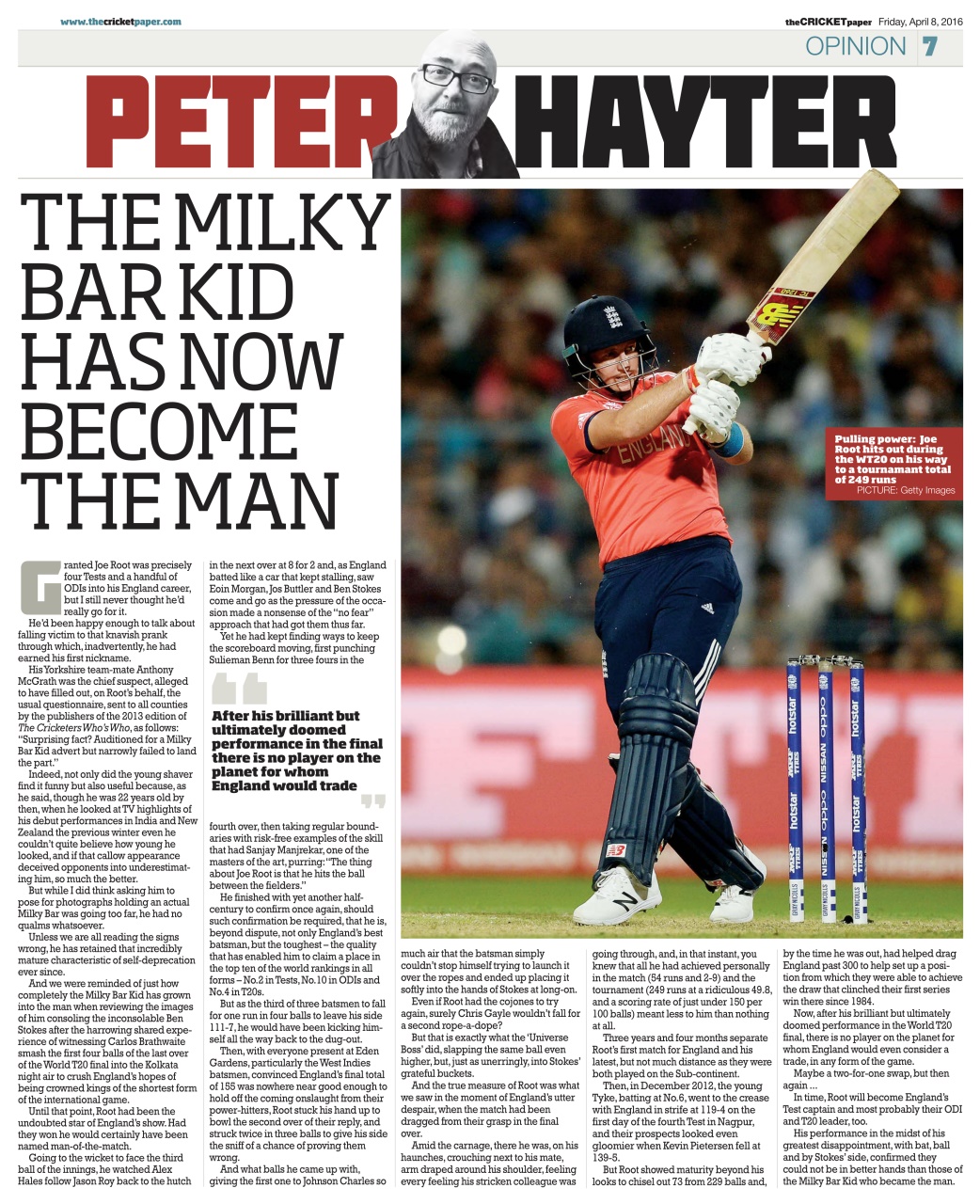 The Cricket Paper Preview Pages