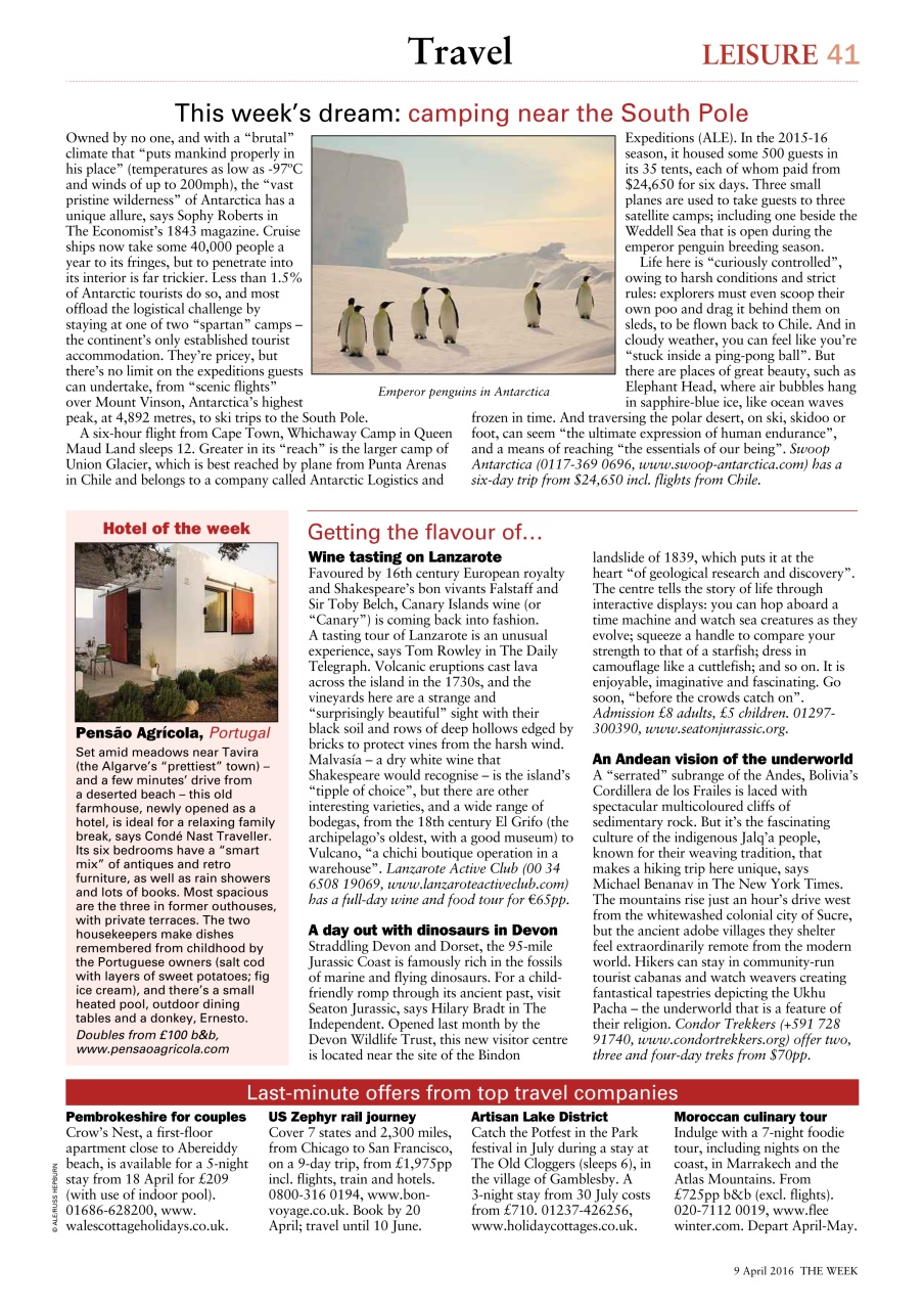 The Week Preview Pages