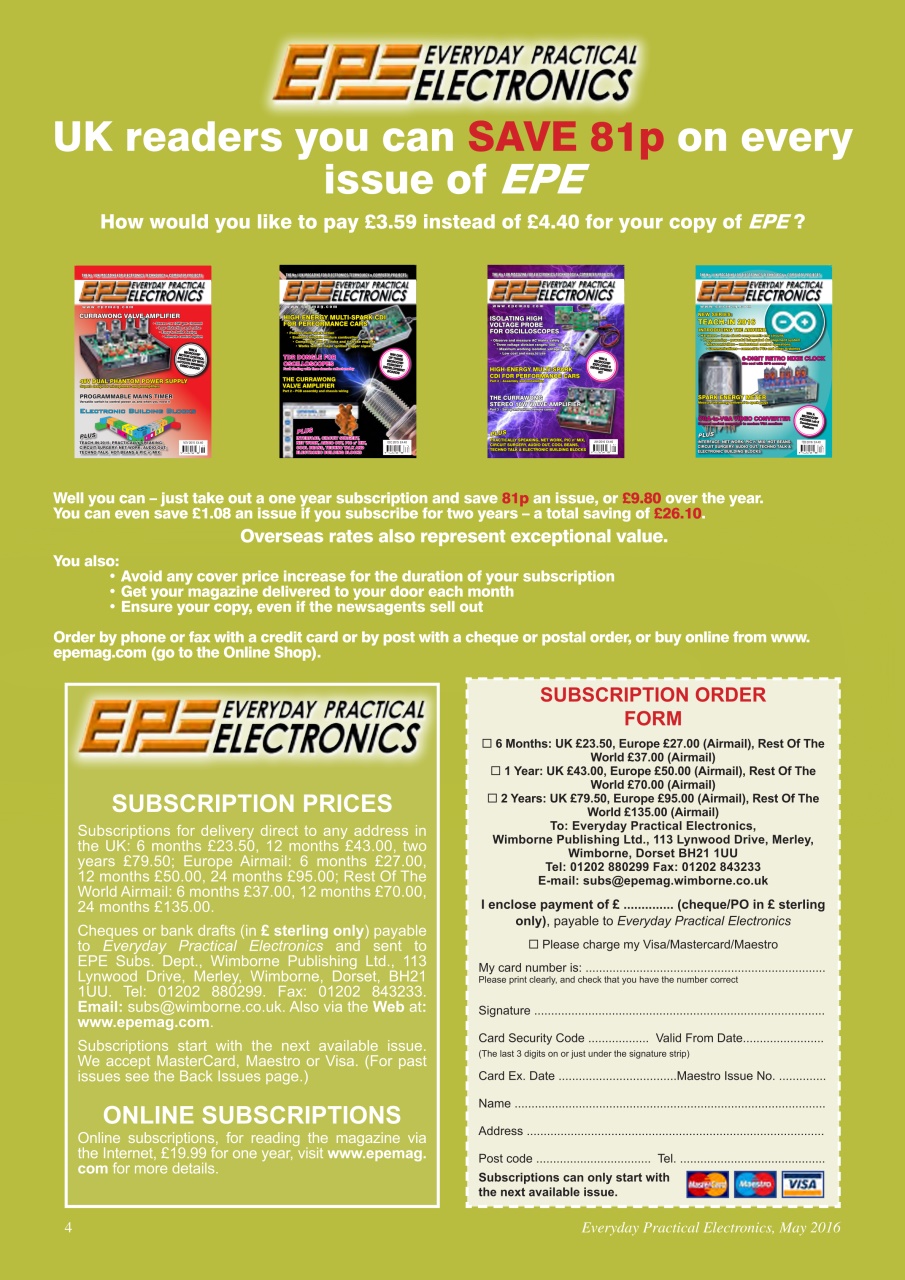 Practical Electronics Preview Pages