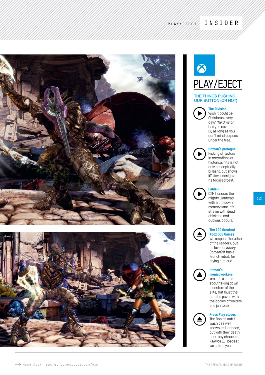 Official Xbox Magazine (UK Edition) Preview Pages