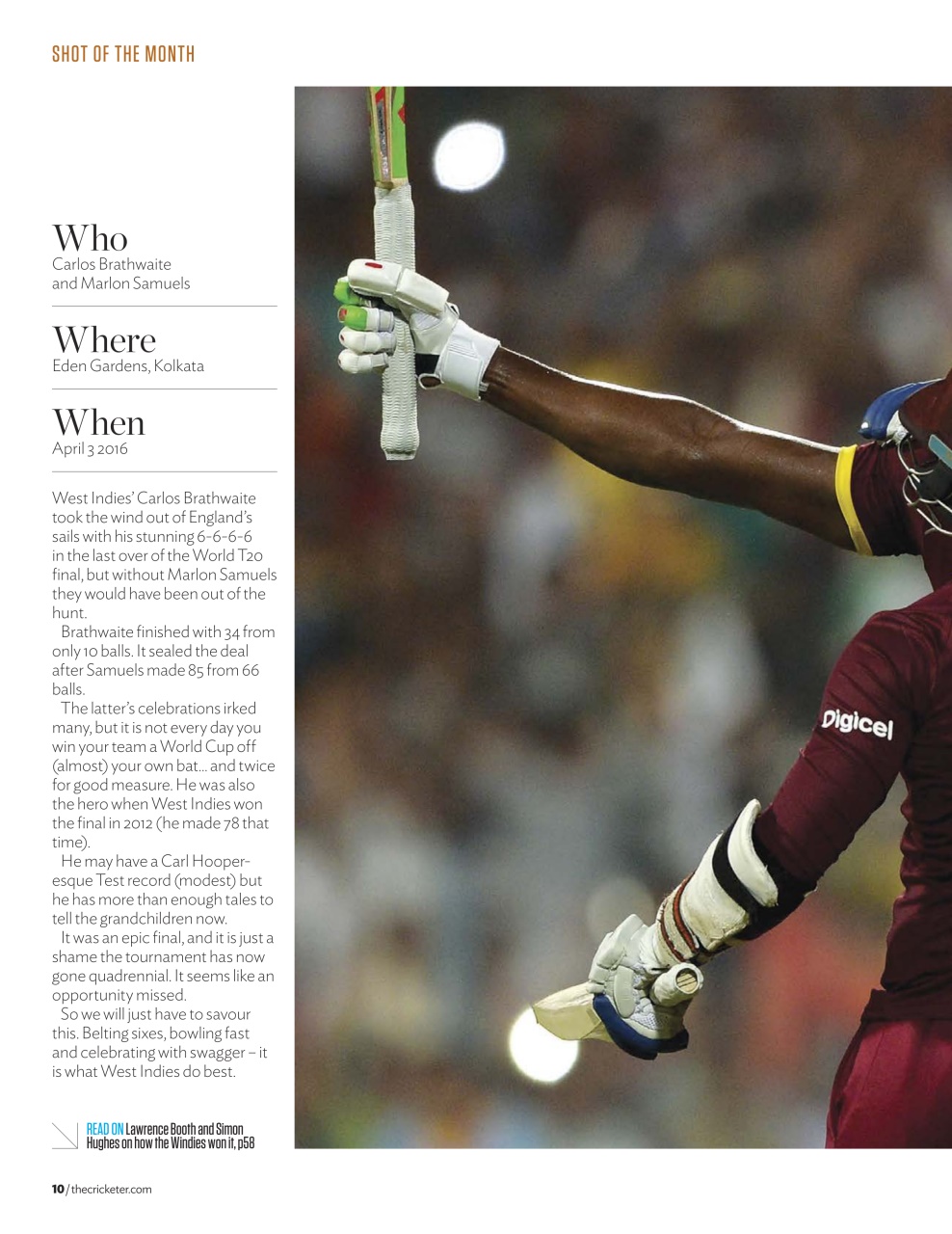 The Cricketer Magazine Preview Pages