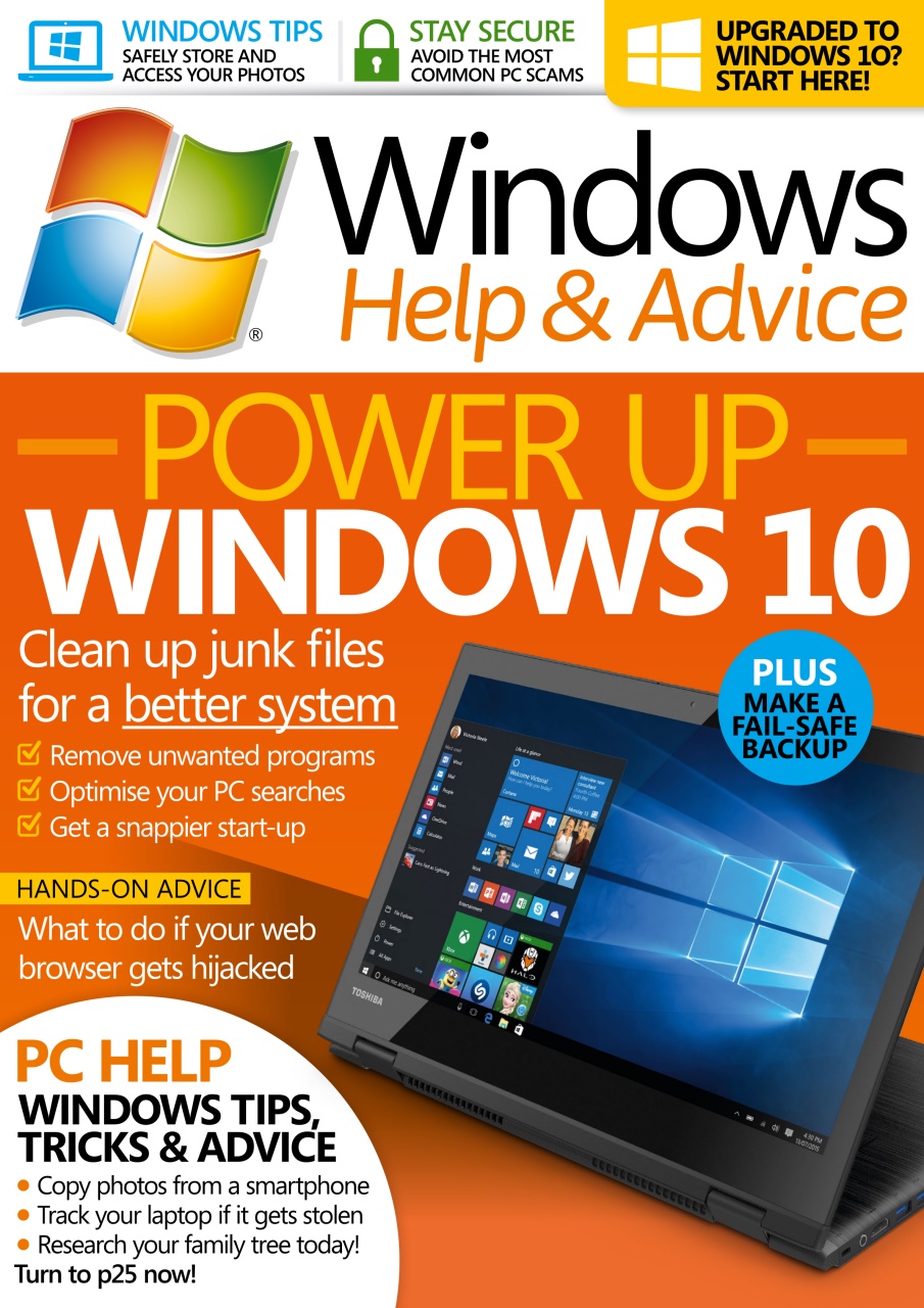Windows Help & Advice Preview Pages