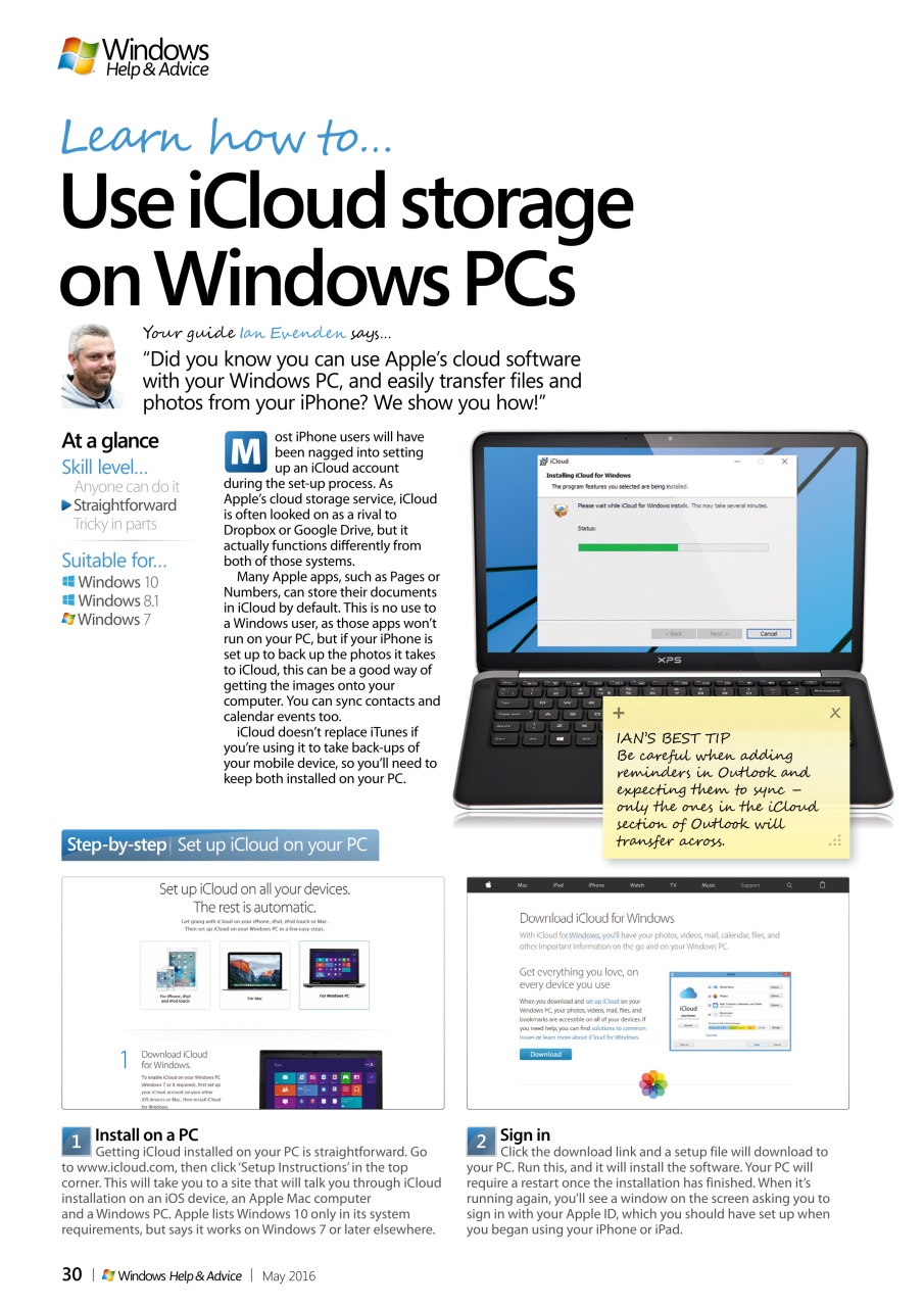 Windows Help & Advice Preview Pages
