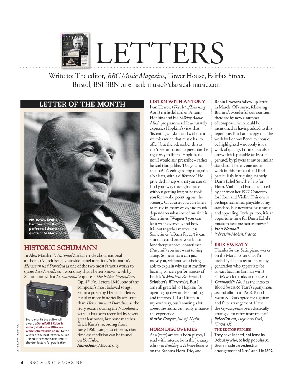 BBC Music Magazine Preview Pages