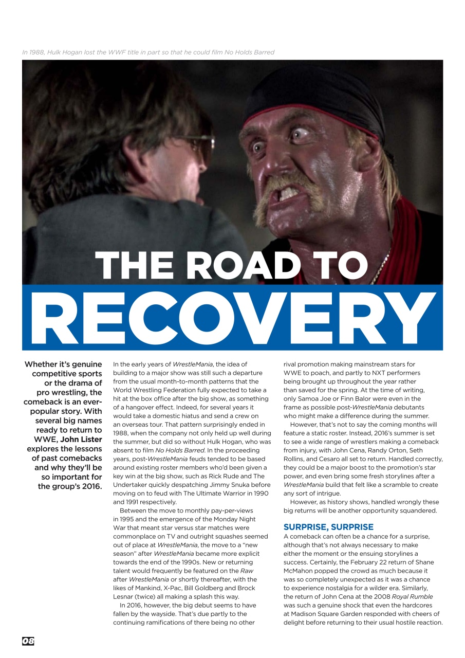 Wrestletalk Magazine Preview Pages