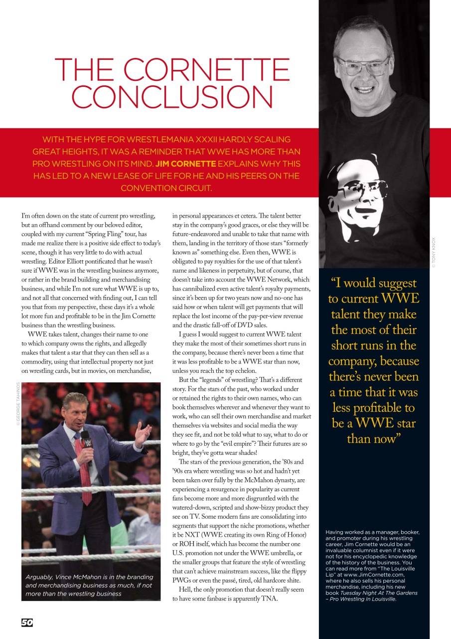 Wrestletalk Magazine Preview Pages