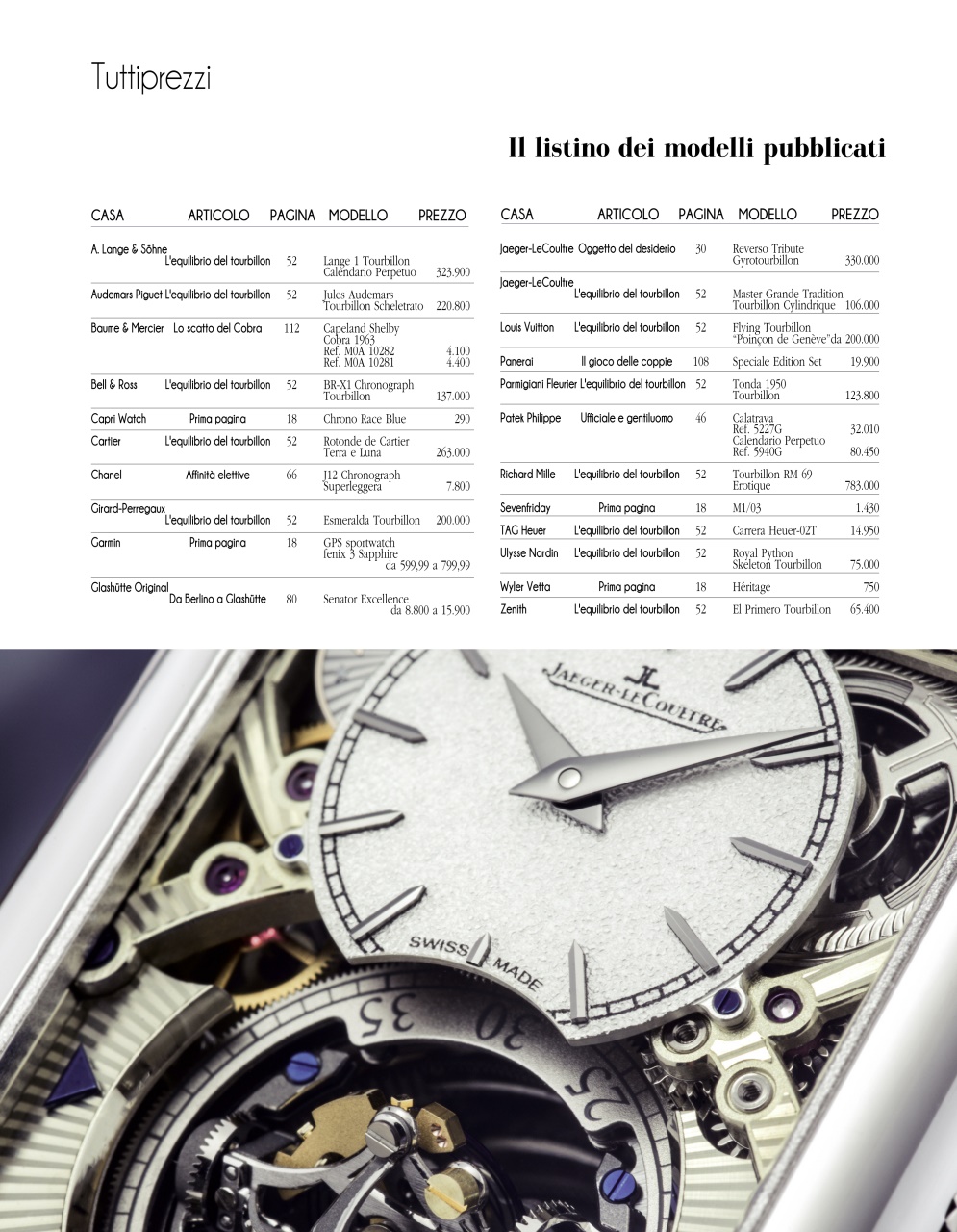 L'Orologio Preview Pages