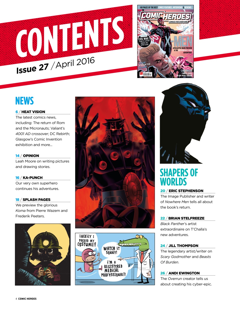 Comic Heroes Preview Pages