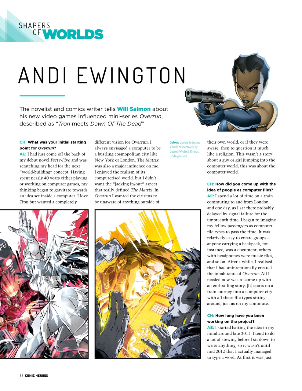 Comic Heroes Preview Pages