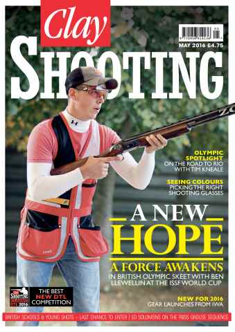 Clay Shooting issue May 2016