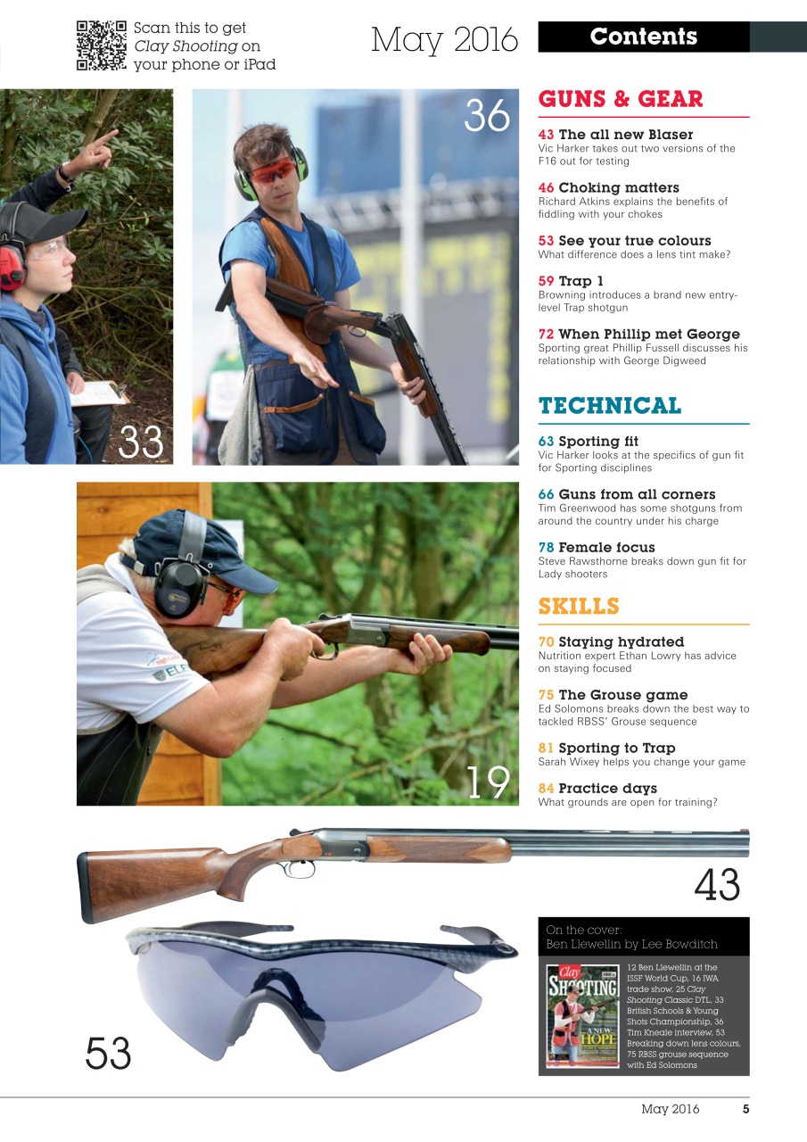 Clay Shooting Preview Pages