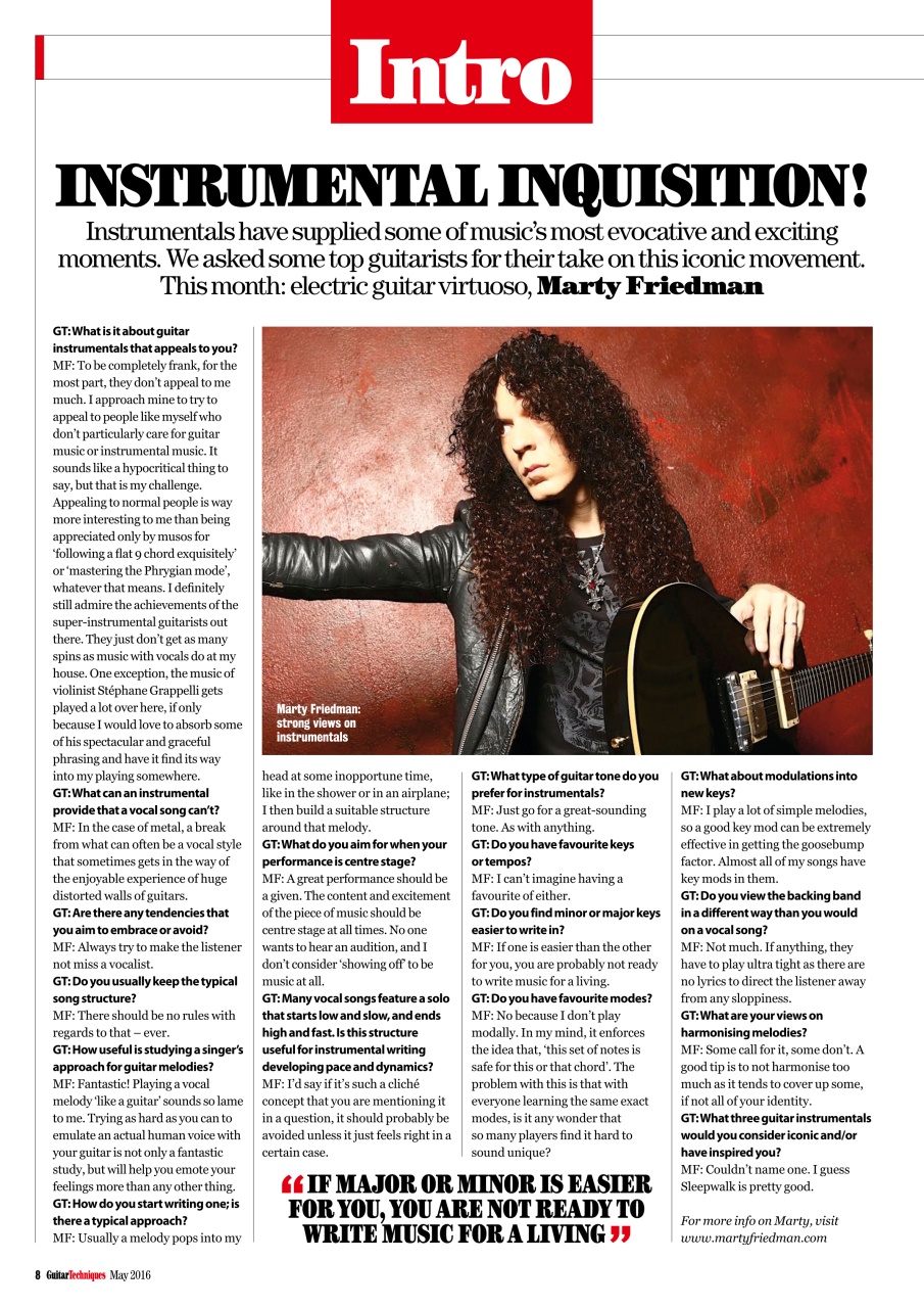 Guitar Techniques Preview Pages