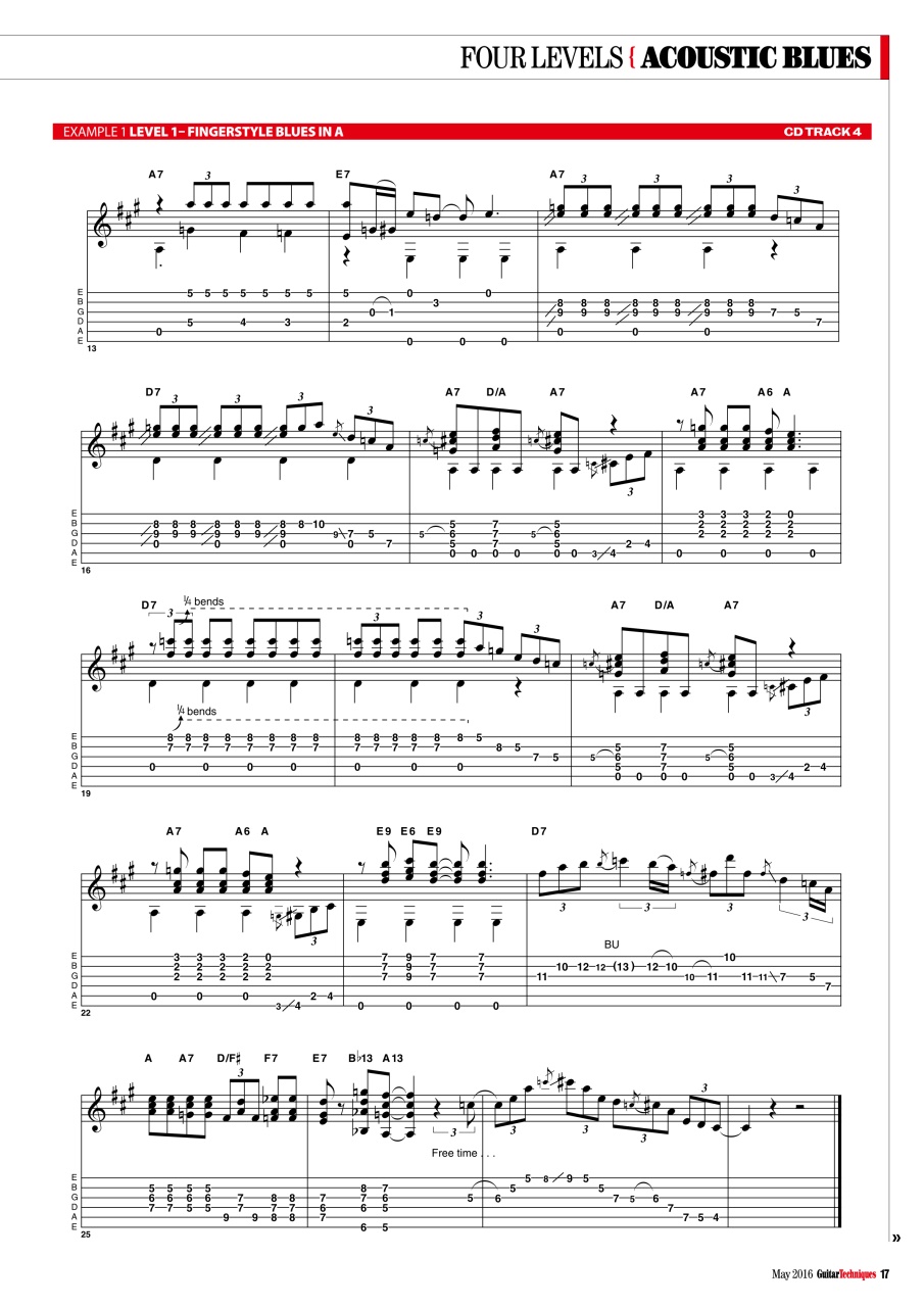 Guitar Techniques Preview Pages