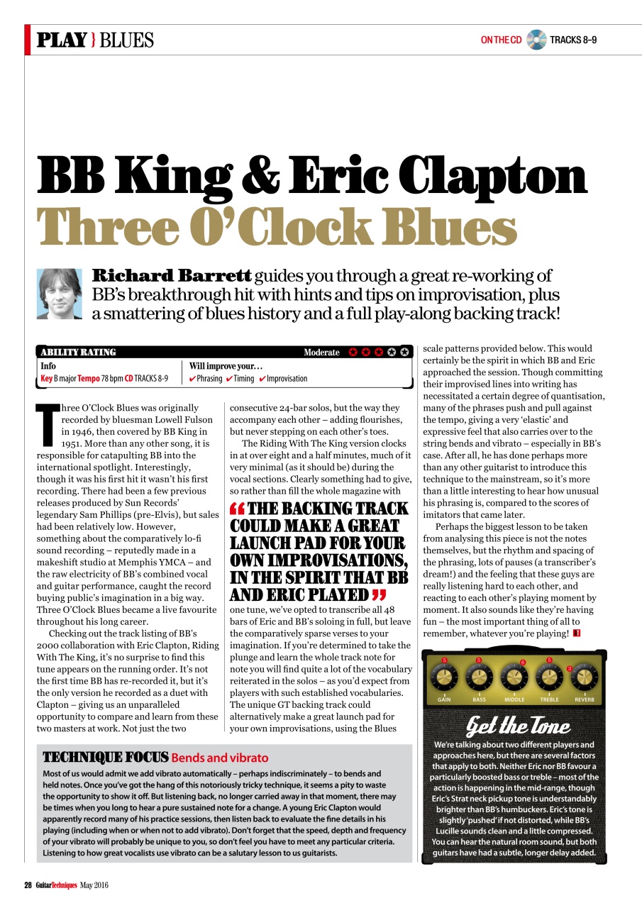 Guitar Techniques Preview Pages