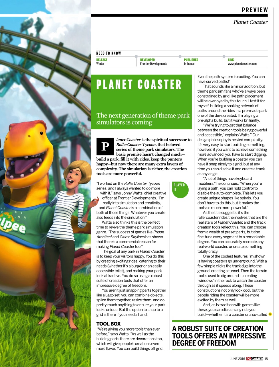 PC Gamer (US Edition) Preview Pages