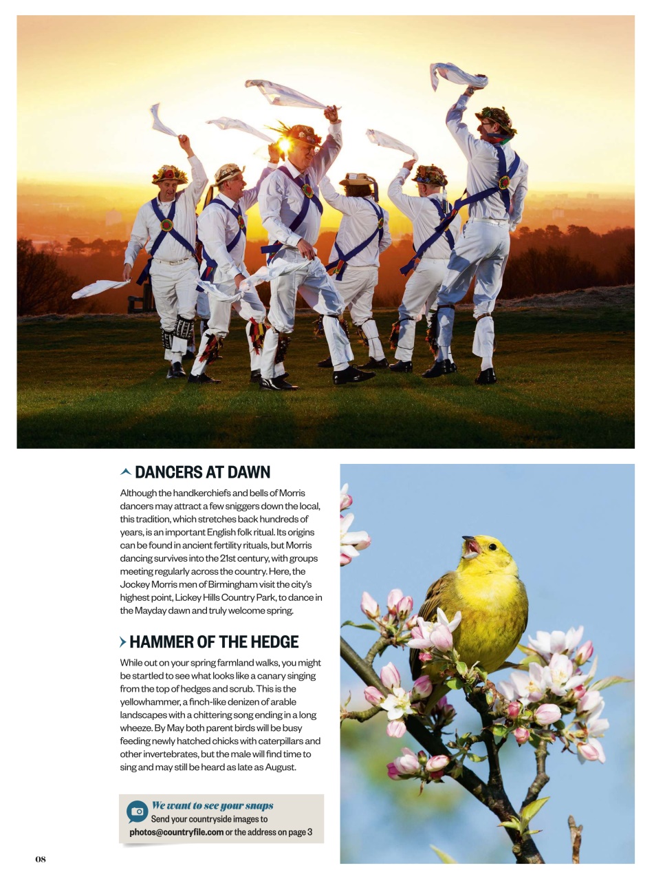 BBC Countryfile Magazine Preview Pages