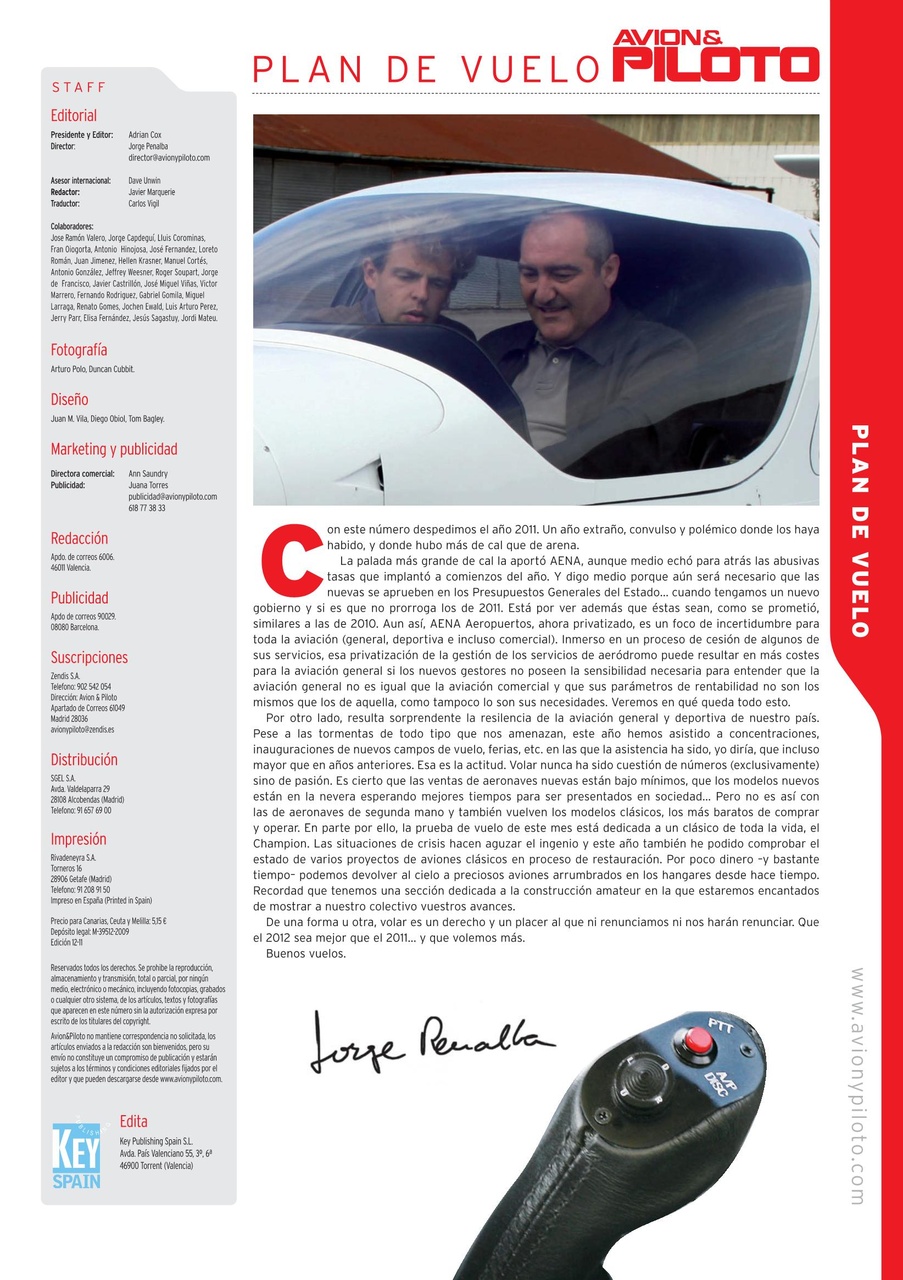 Revista Avion & Piloto Preview Pages