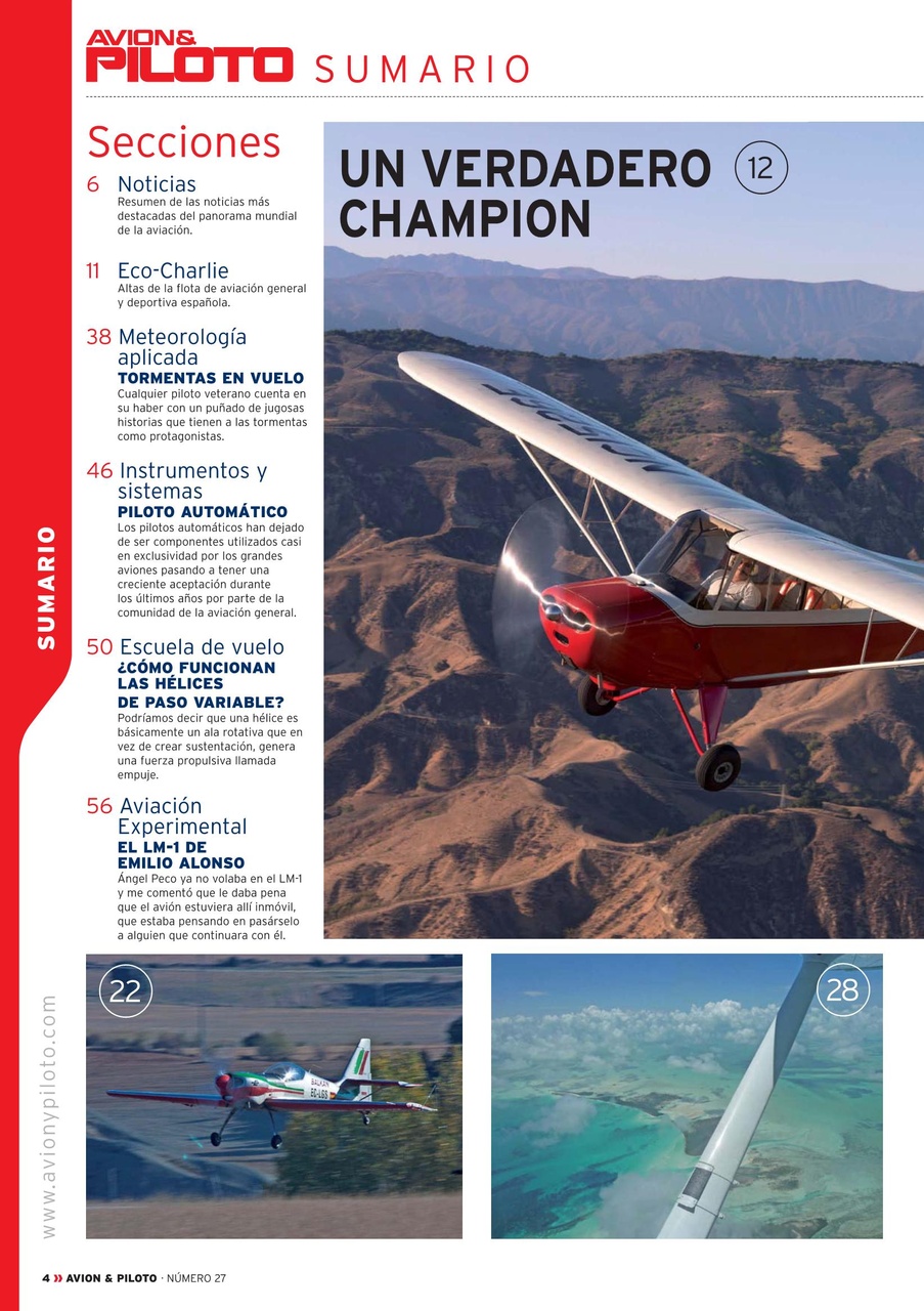 Revista Avion & Piloto Preview Pages