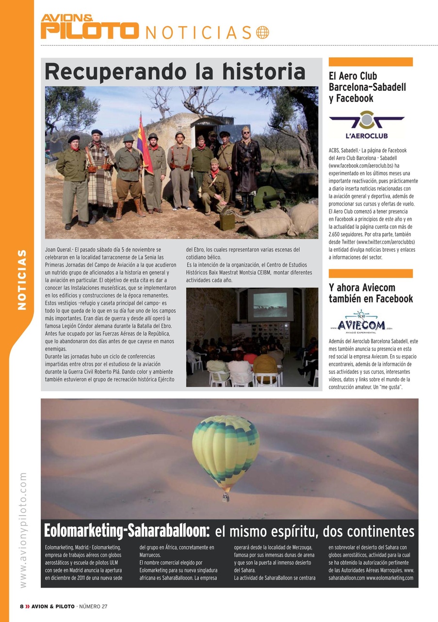 Revista Avion & Piloto Preview Pages