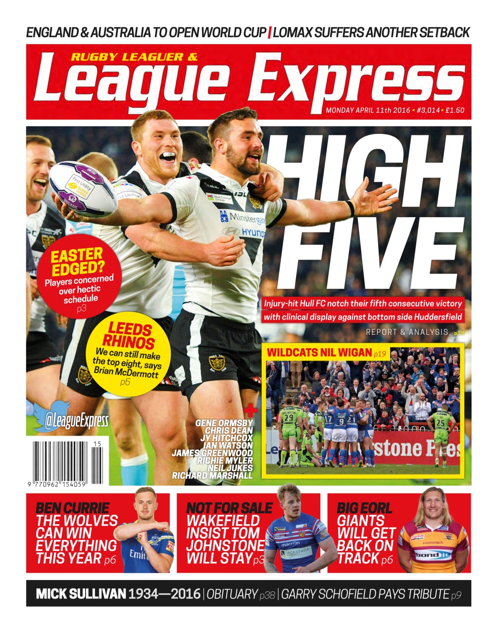 League Express Preview Pages