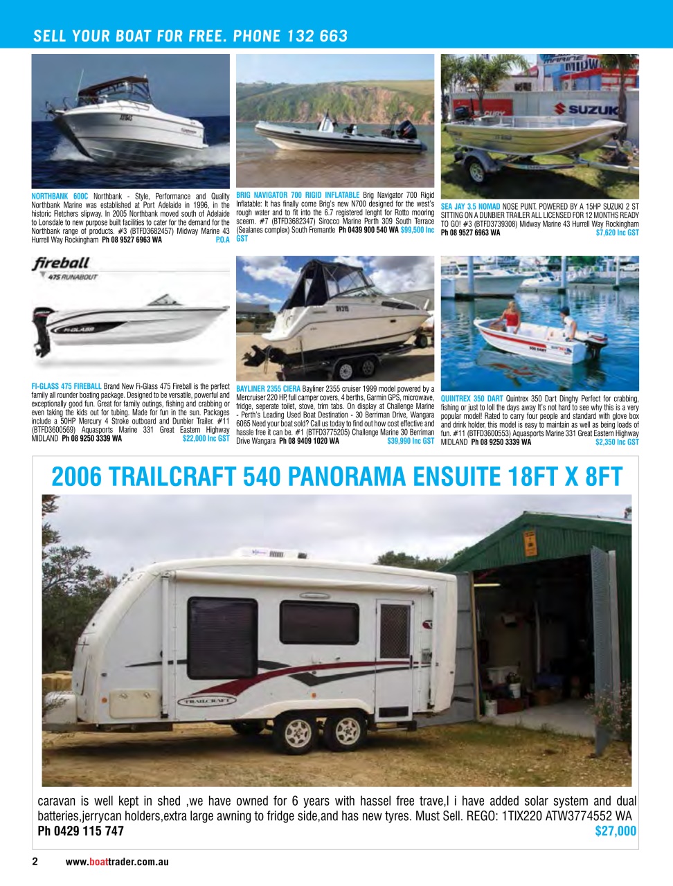 Boat Trader Australia Preview Pages