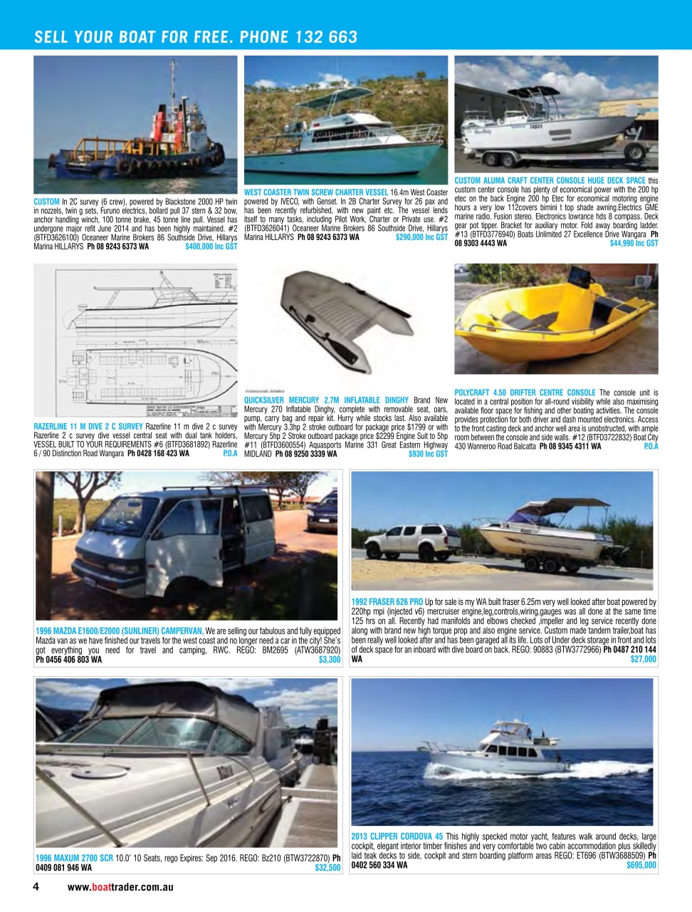 Boat Trader Australia Preview Pages