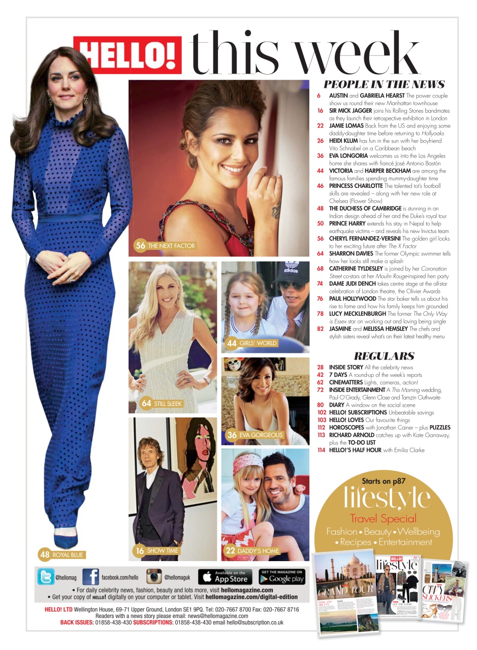 Hello! Magazine Preview Pages