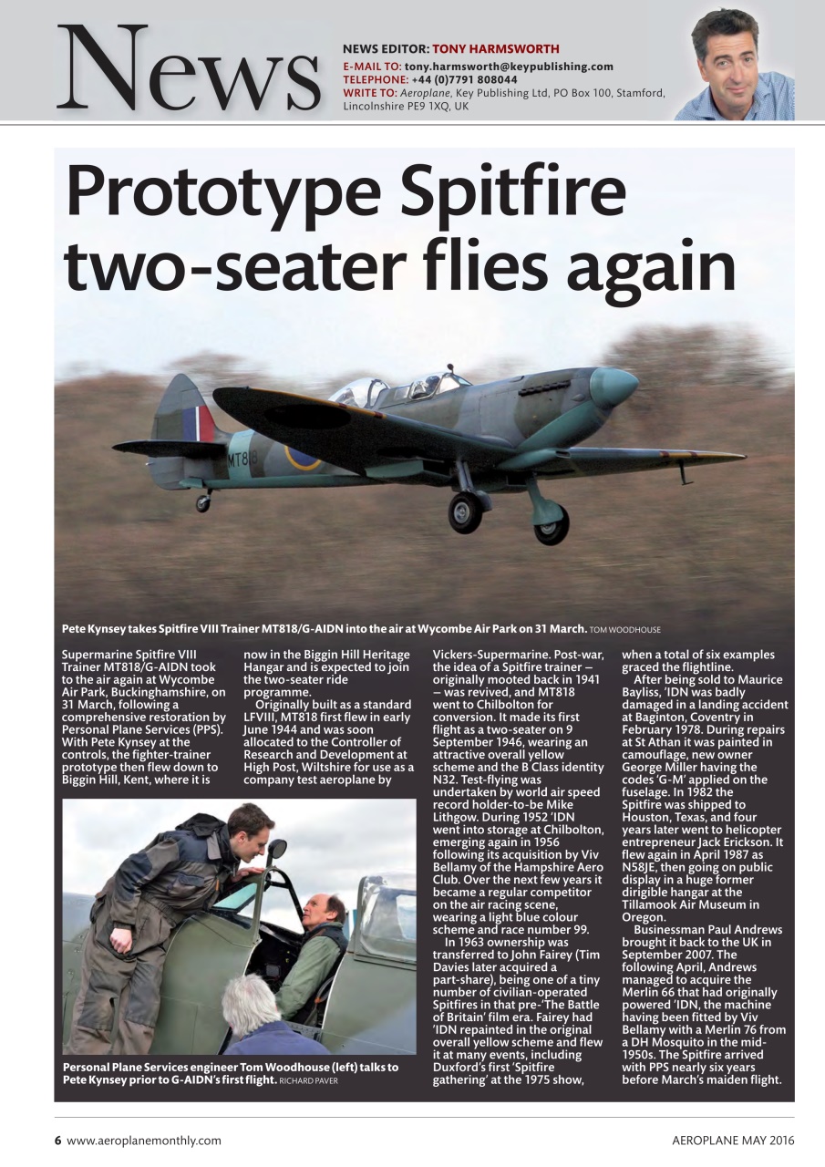 Aeroplane Preview Pages