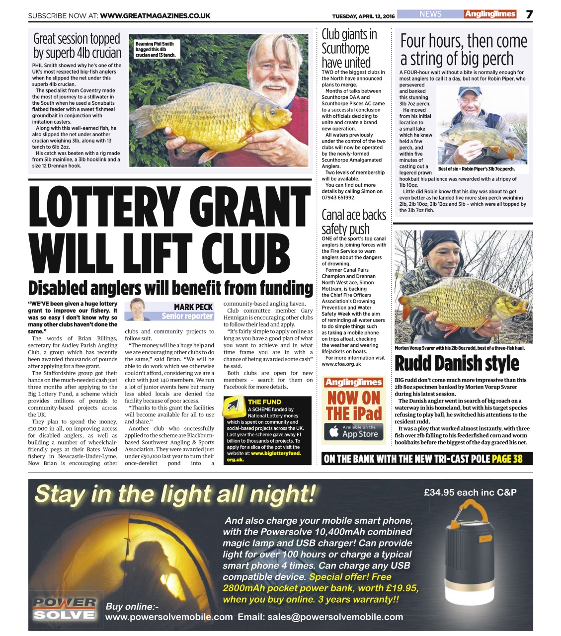 Angling Times Preview Pages