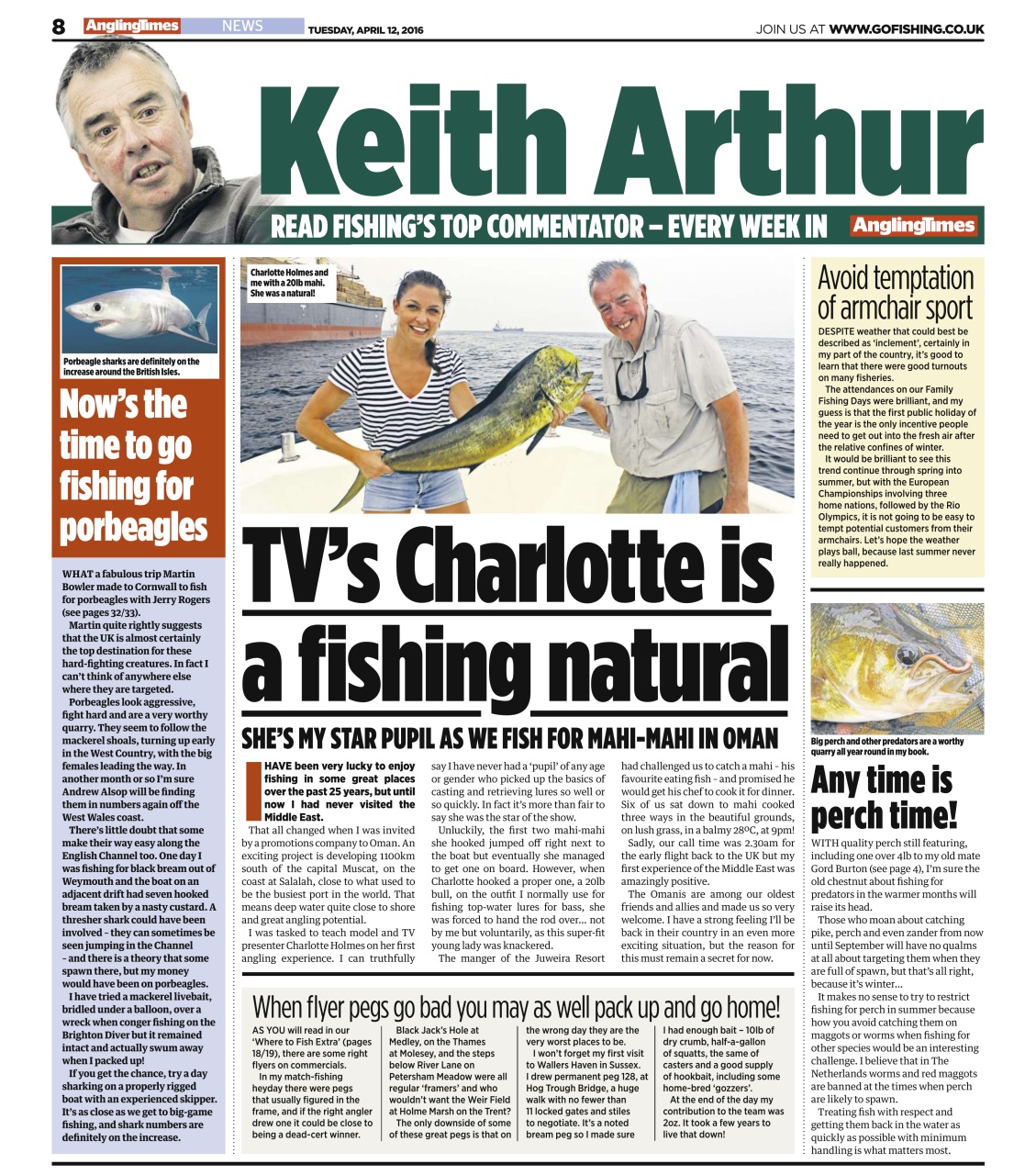 Angling Times Preview Pages