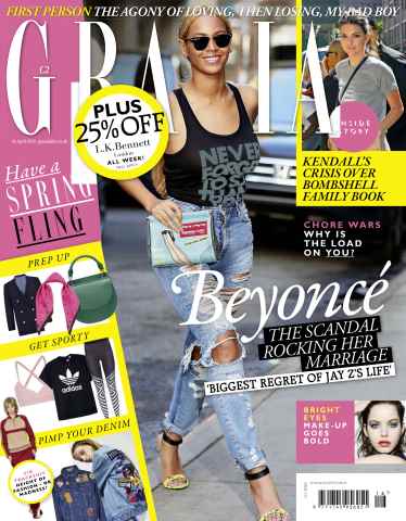 Grazia issue 18th April 2016