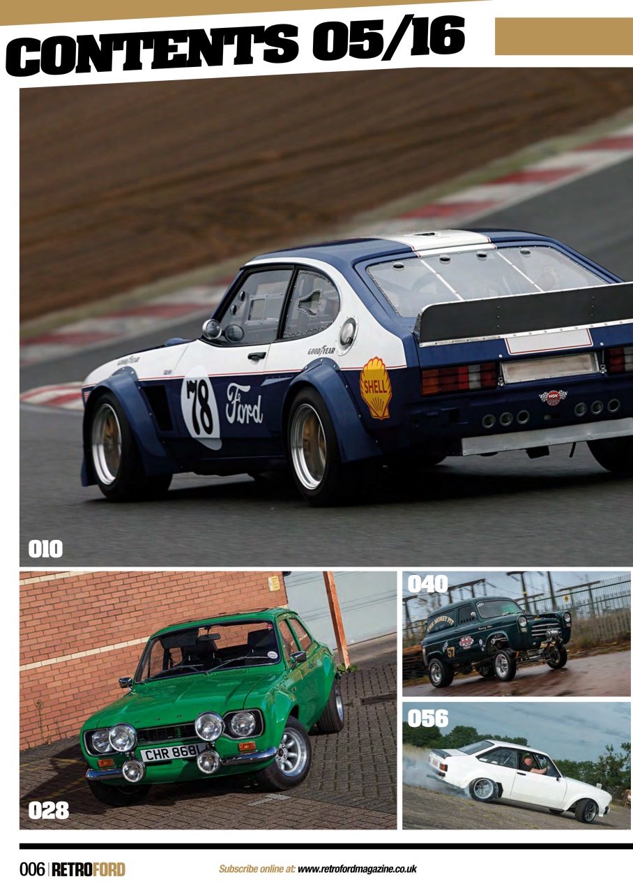 Retro Ford Preview Pages