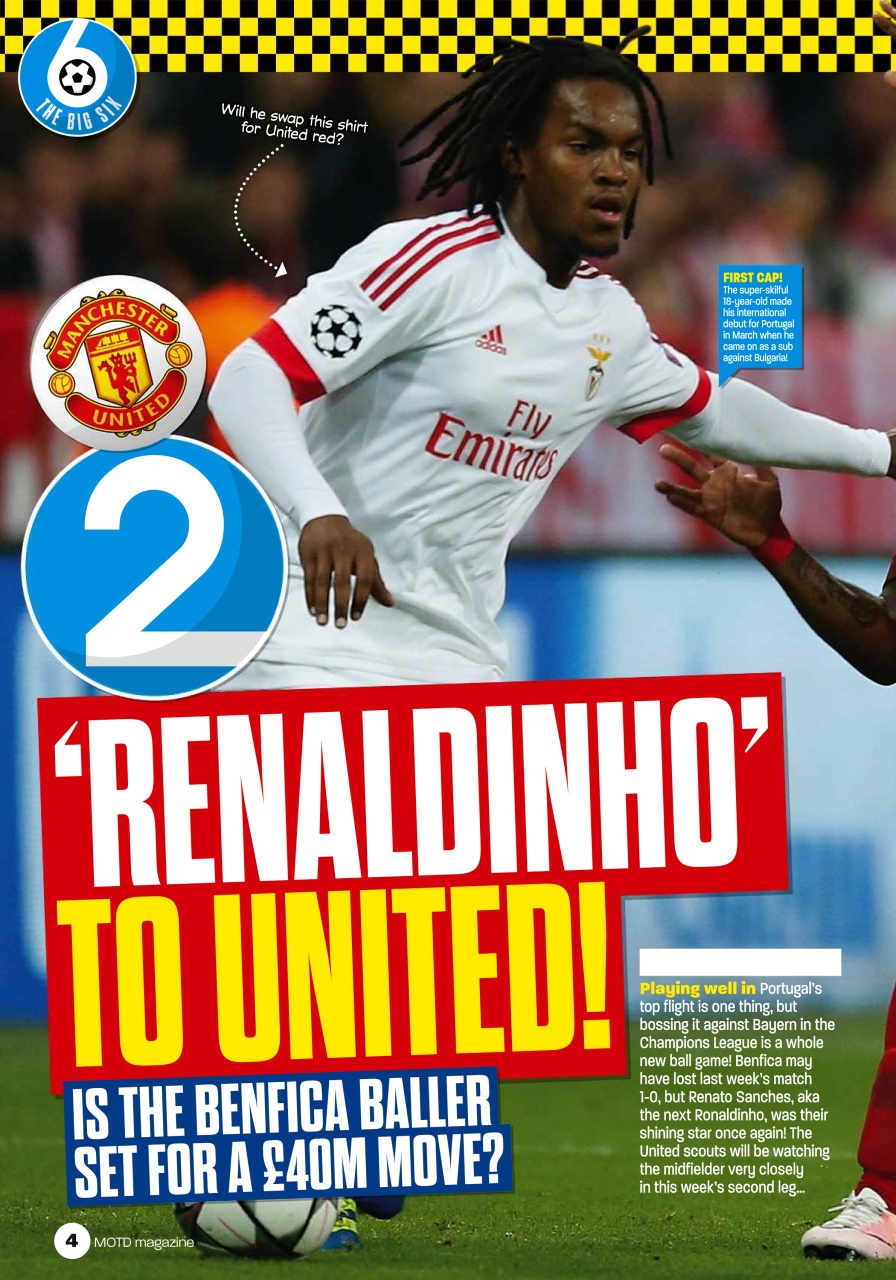 Match of the Day Preview Pages