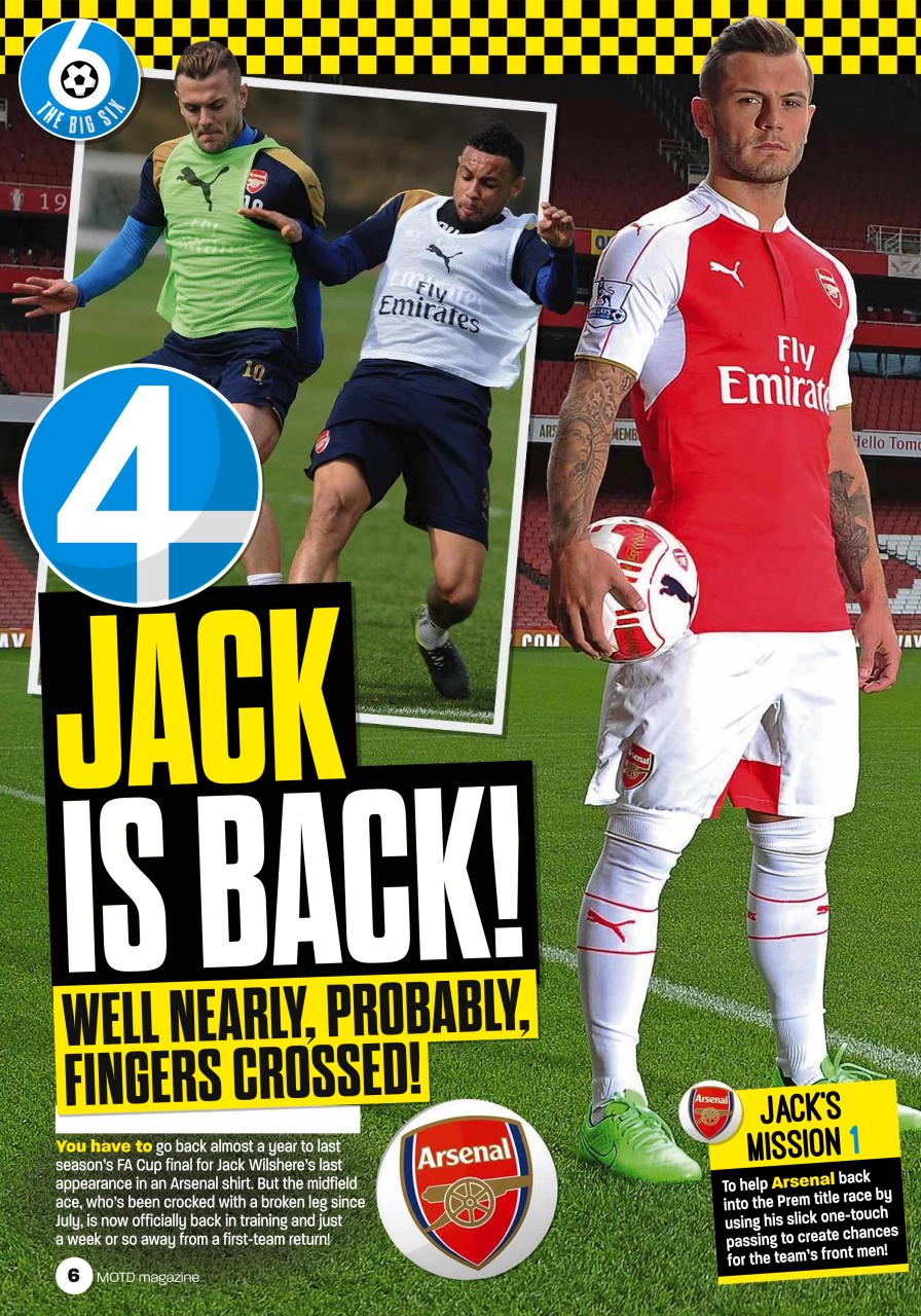 Match of the Day Preview Pages