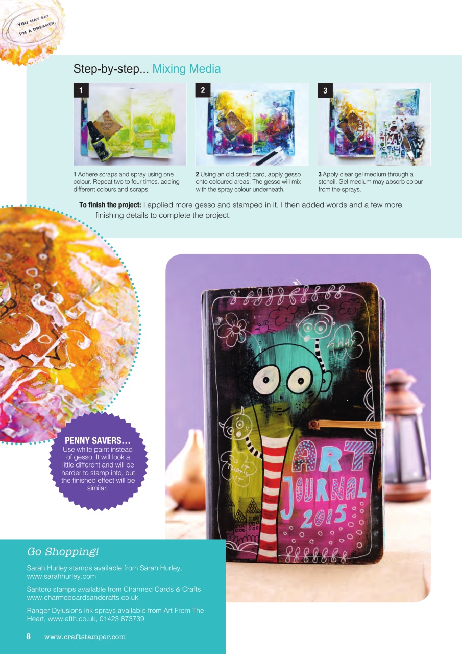 Craft Stamper Preview Pages
