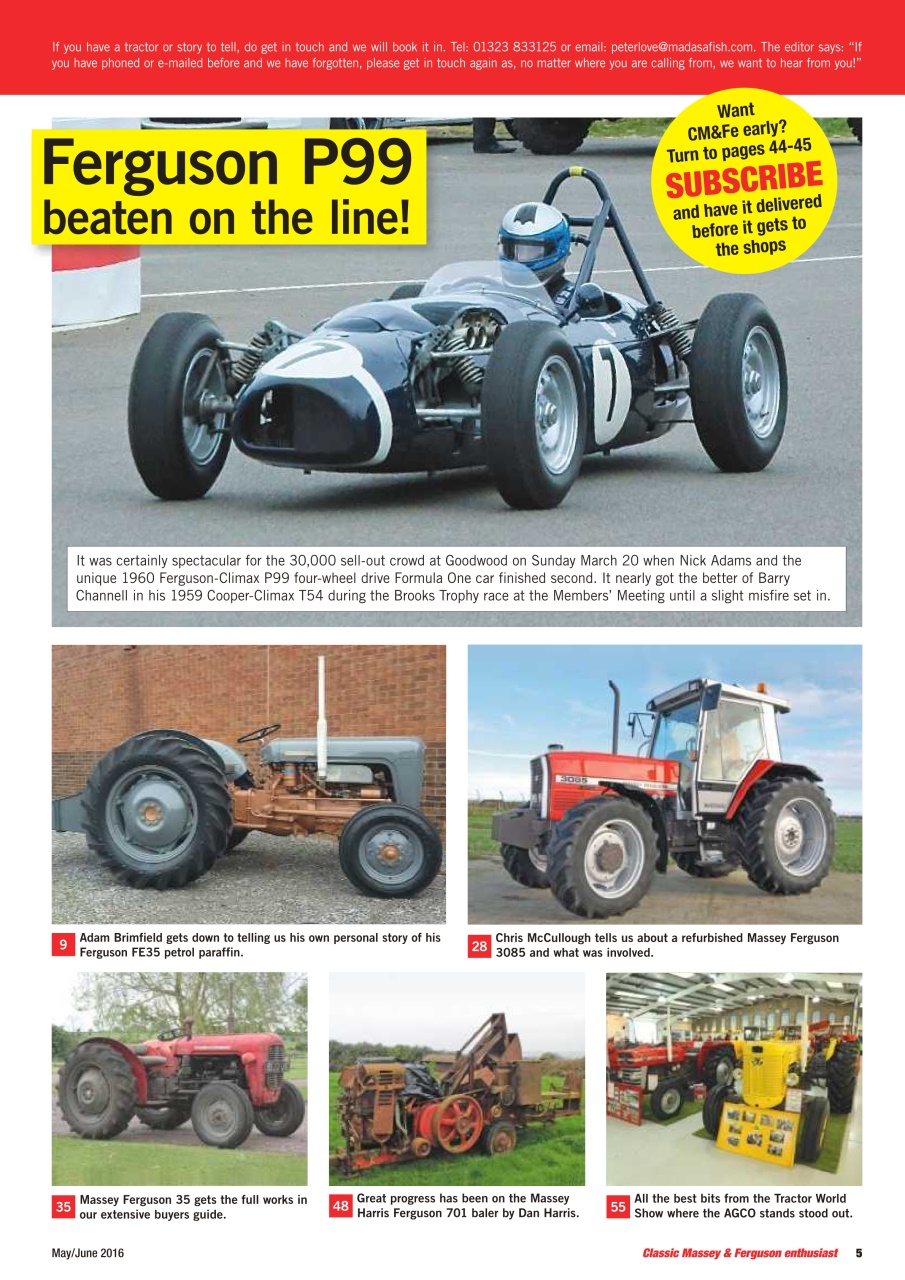 Classic Massey Preview Pages